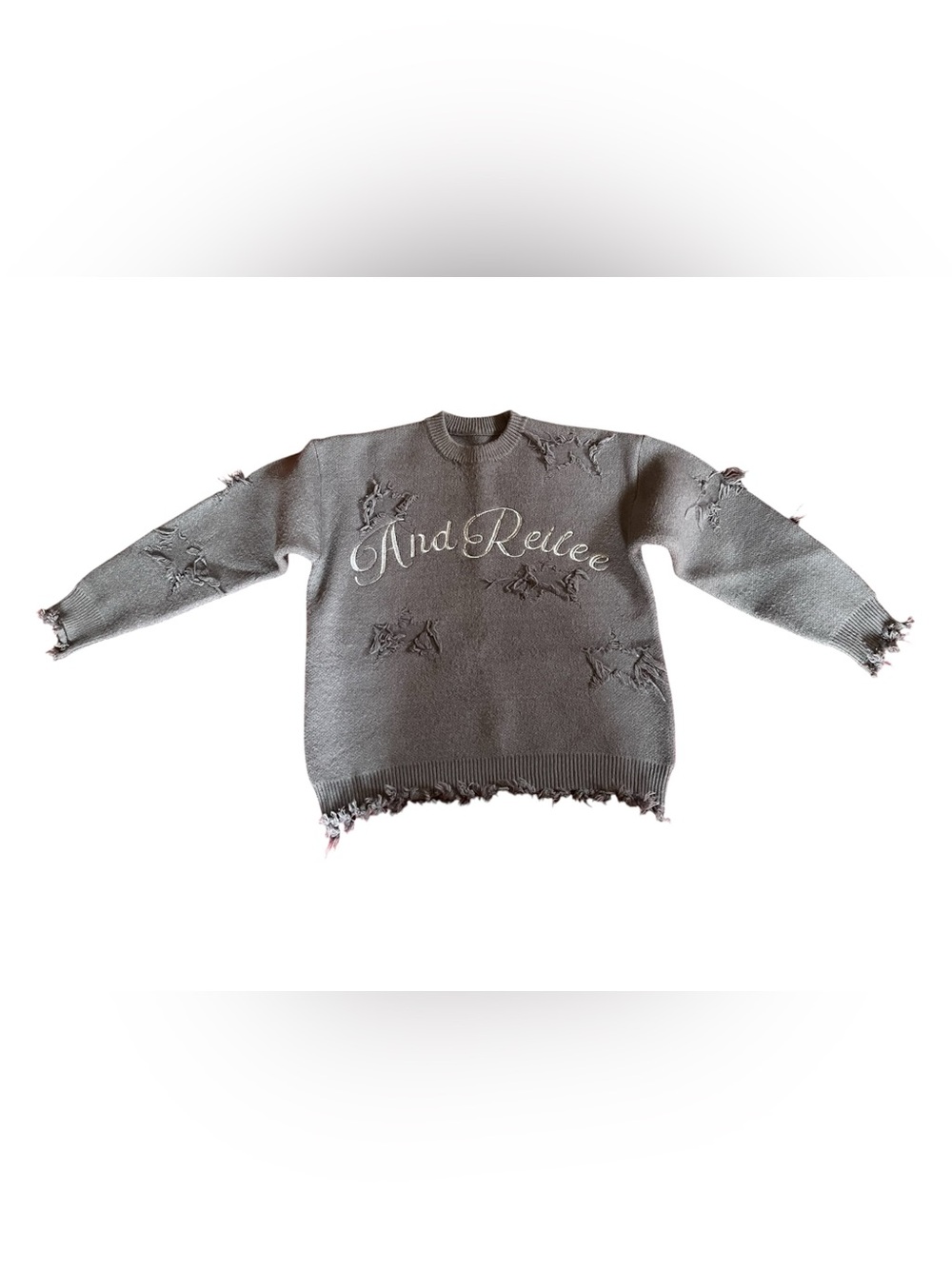 And Reilee Distressed Sweater - Picture 2 of 4